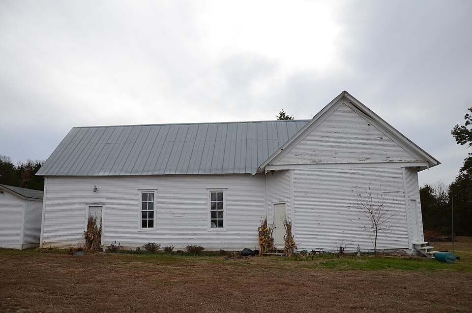 Photograph of Union Church and School
