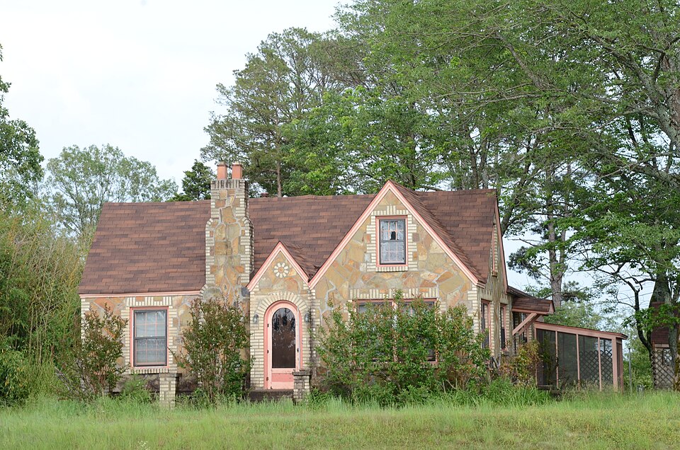 Photograph of Earl and Oza Crownover-Brown House