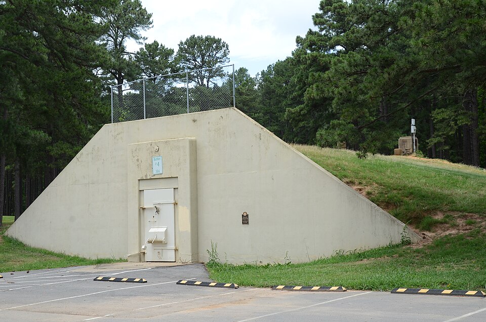 Photograph of Maumelle Ordnance Works Bunker No. 4