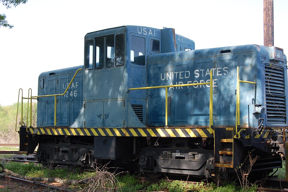 Photograph of United States Air Force Locomotive No. 1246