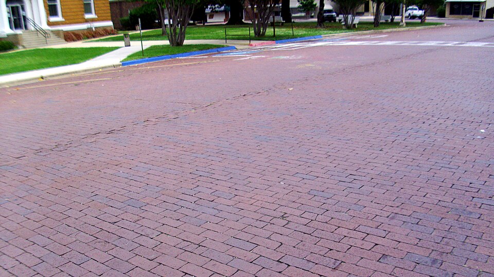 Photograph of Warren Brick Streets