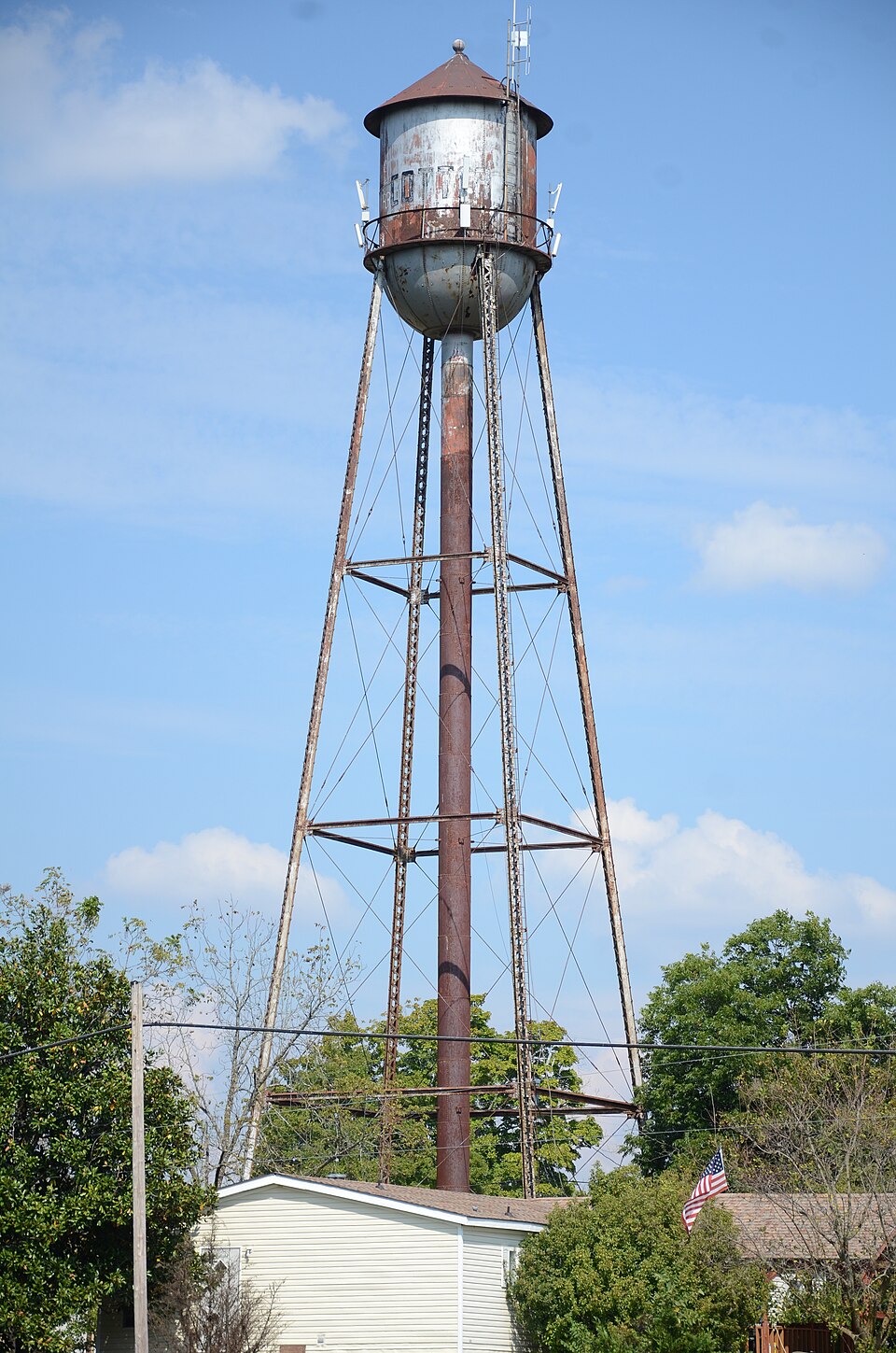 Photograph of Cotter Water Tower