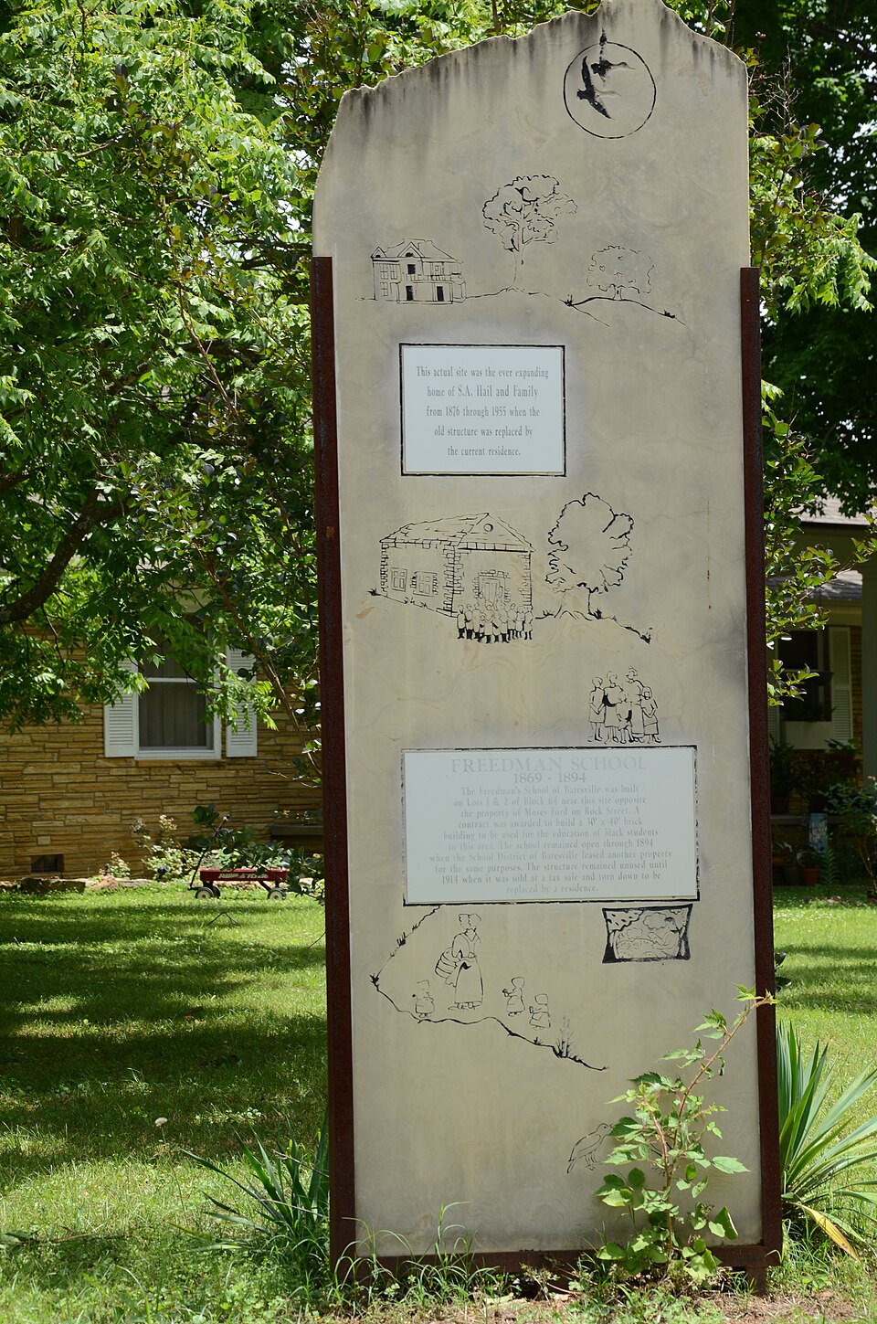 Photograph of School Addition Historic District
