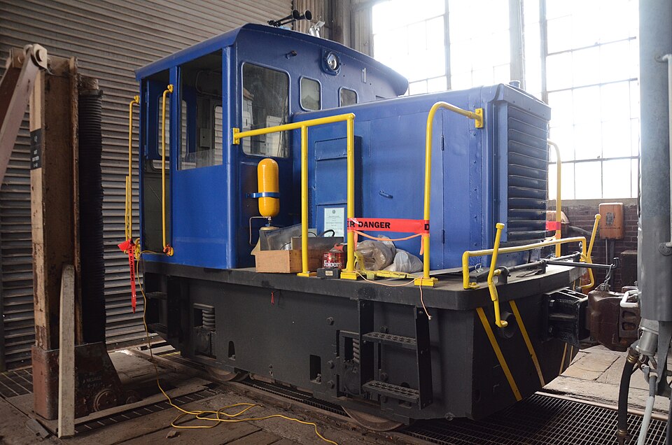 Photograph of Wabash Alloys locomotive