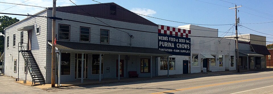 Photograph of Pea Ridge Commercial Historic District