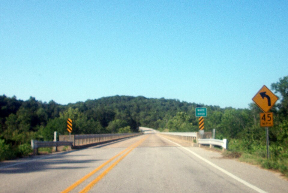 Photograph of U.S. 62 White River Bridge