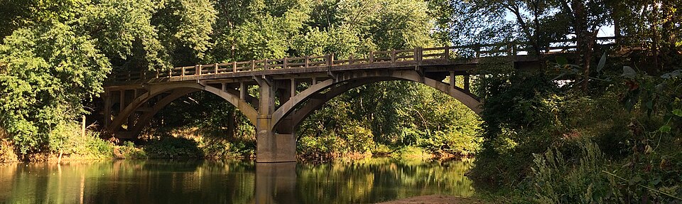 Photograph of War Eagle Creek Bridge