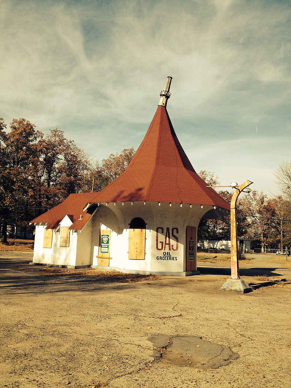 Photograph of Roundtop Filling Station