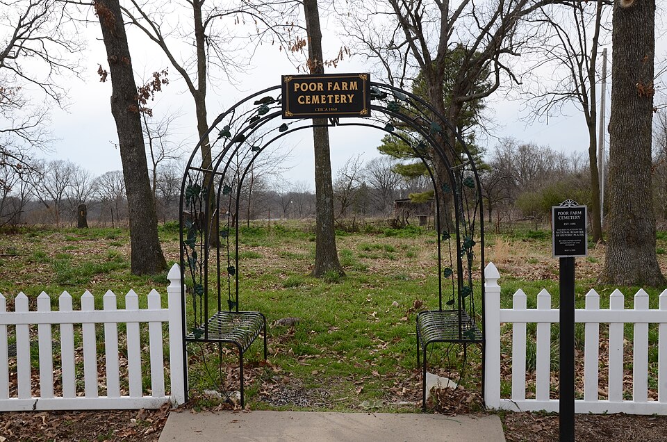 Photograph of Benton County Poor Farm Cemetery