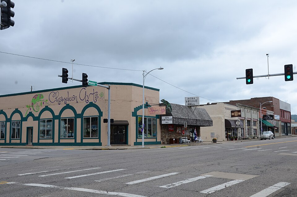 Photograph of Mena Commercial Historic District