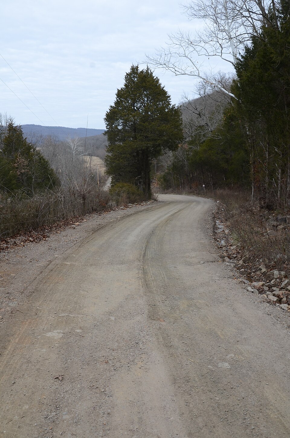 Photograph of Butterfield Overland Mail Route Lee Creek Road Segment