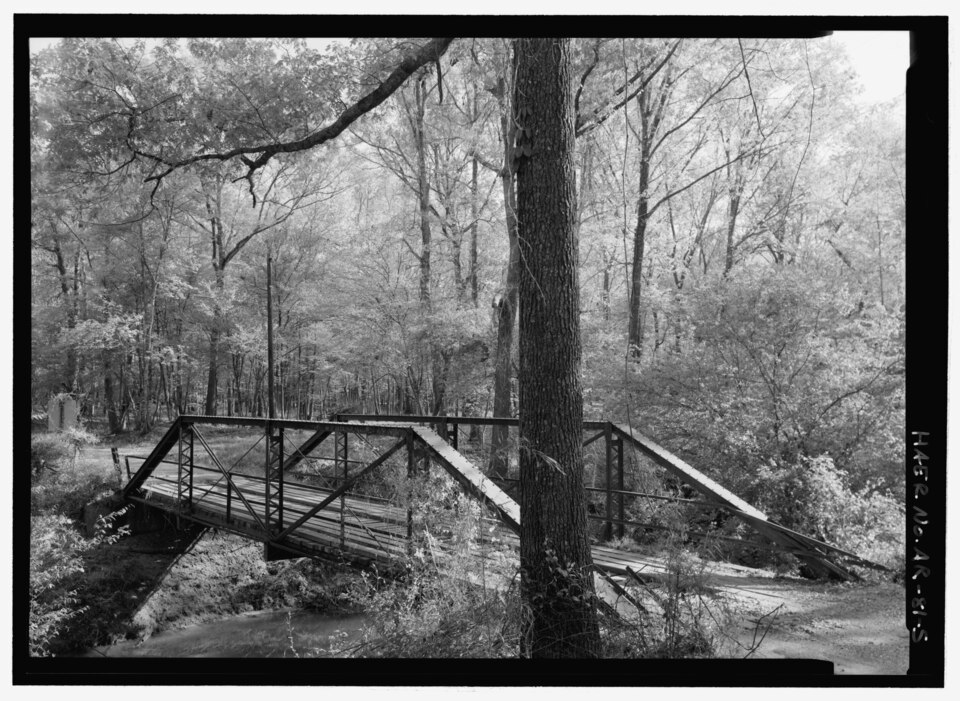Photograph of DeGray Creek Bridge