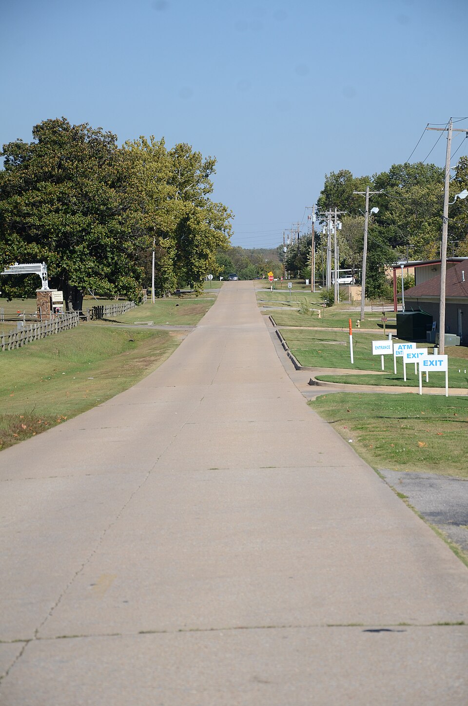 Photograph of Old U.S. 64-Van Buren Segment