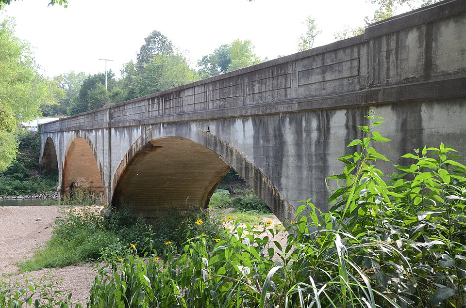 Photograph of Crooked Creek Bridge