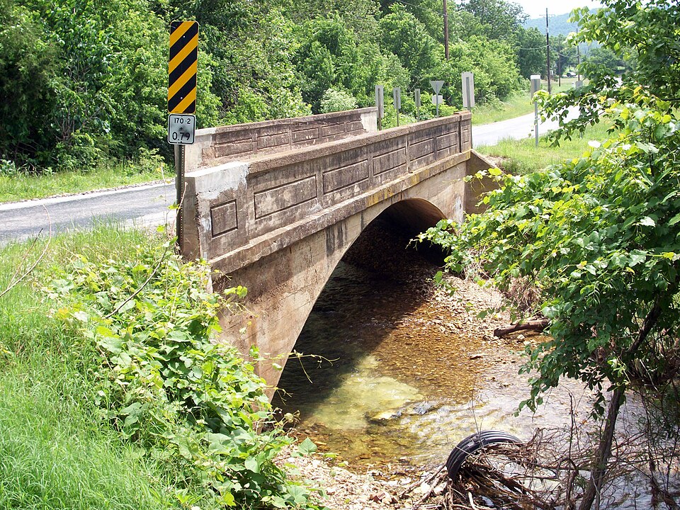 Photograph of Cane Hill Road Bridge