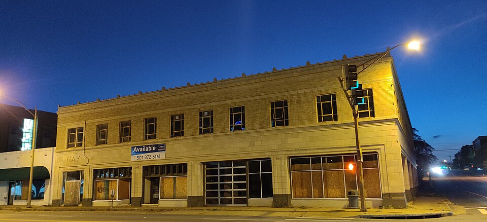 Photograph of Gay Oil Company Building