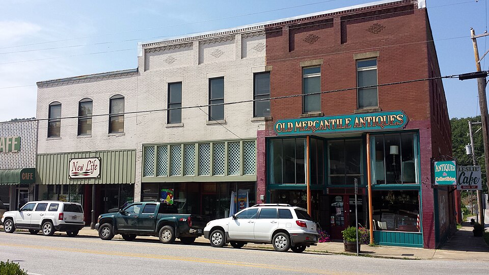 Photograph of Leslie Commercial Historic District