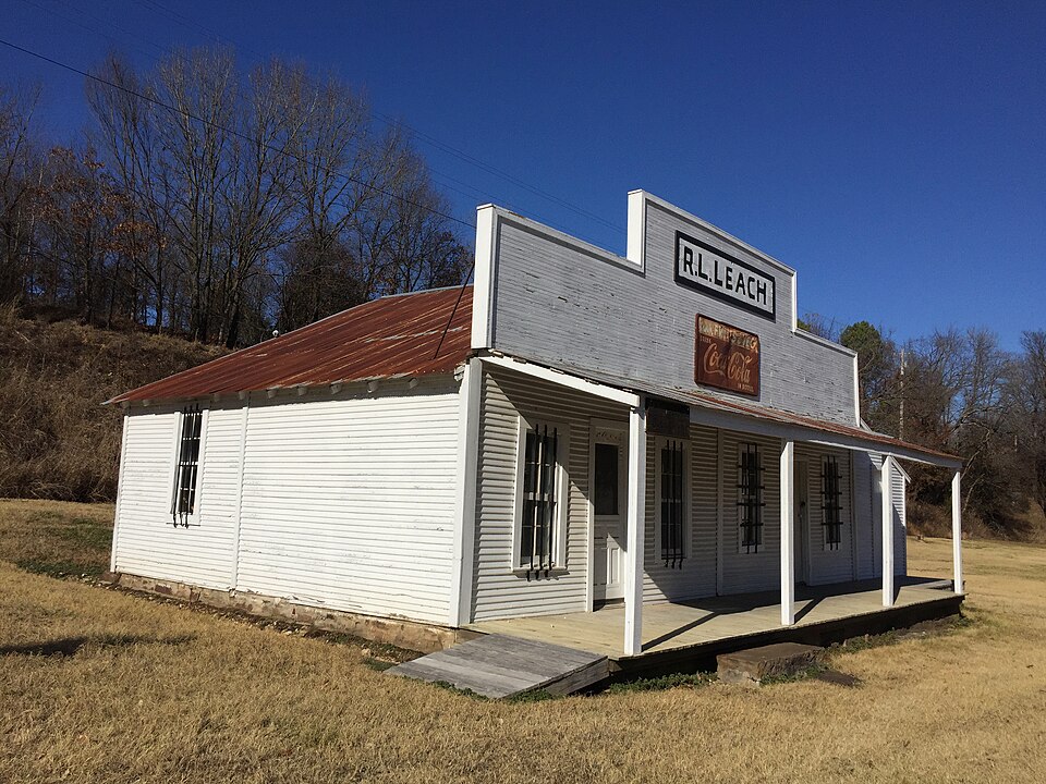 Photograph of R.L. Leach Grocery Store
