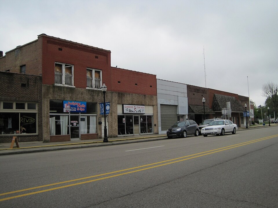 Photograph of Walnut Ridge Commercial Historic District