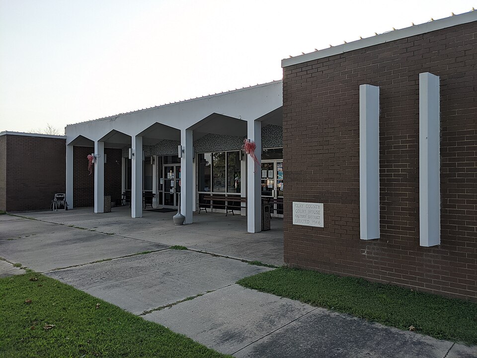Photograph of Clay County Courthouse, Eastern District