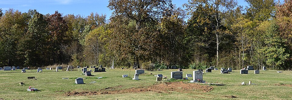 Photograph of Antioch Missionary Baptist Church Cemetery