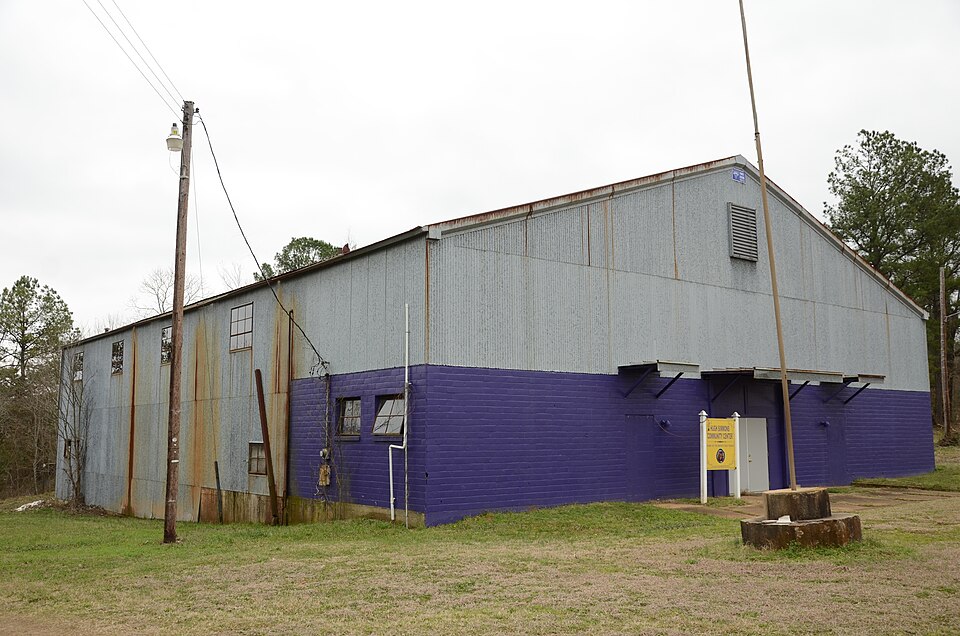 Photograph of Okolona Colored High School Gymnasium