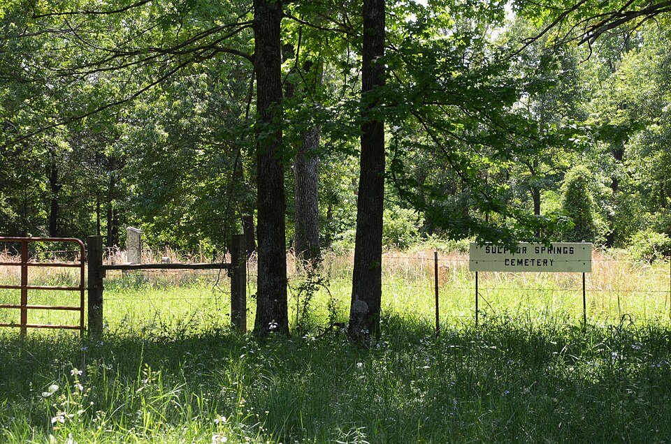 Photograph of Sulphur Springs Cemetery