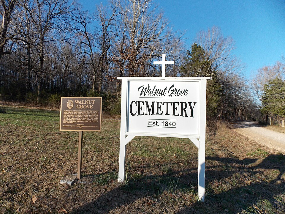 Photograph of Walnut Grove Cemetery