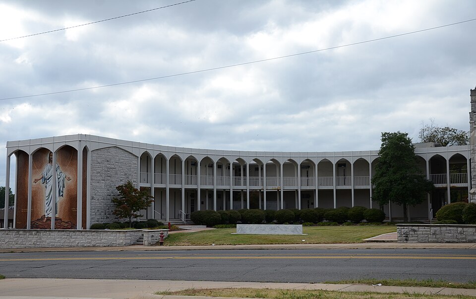 Photograph of First Methodist Church Christian Education Building
