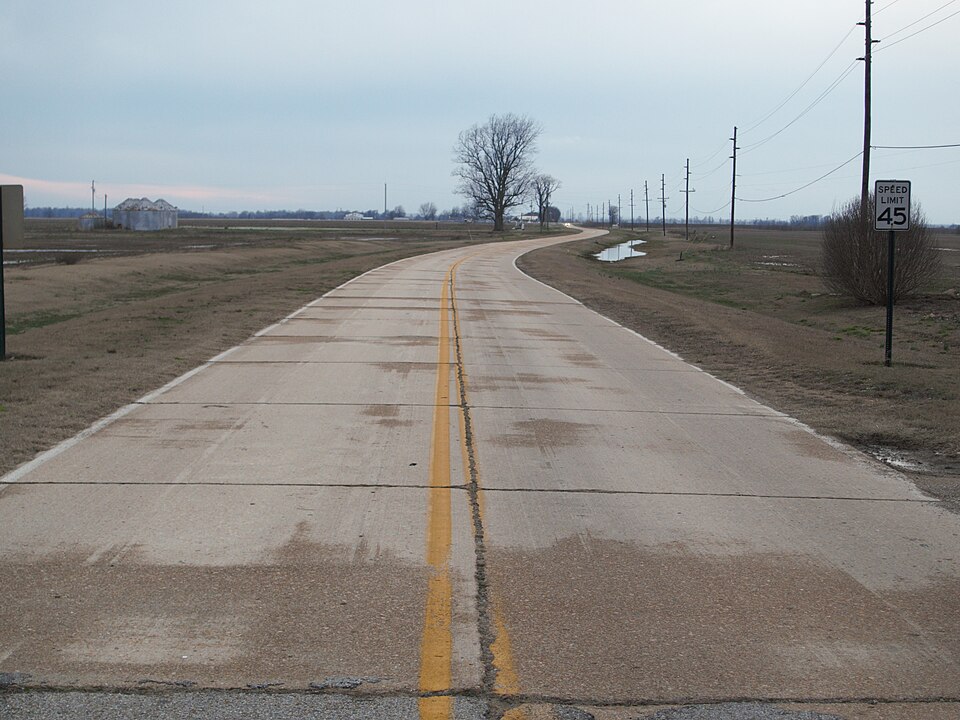 Photograph of Walnut Ridge Army Airfield Access Road