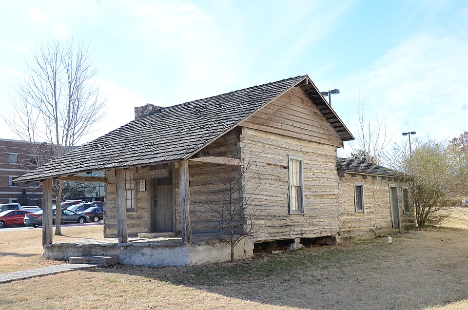 Photograph of Simon Sager Cabin