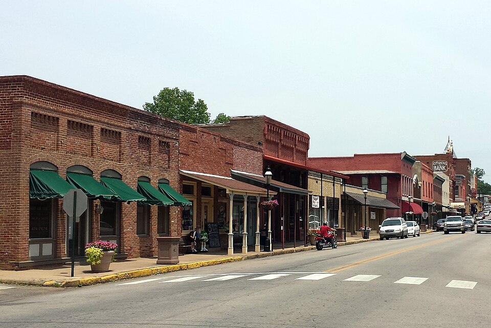 Photograph of Van Buren Historic District