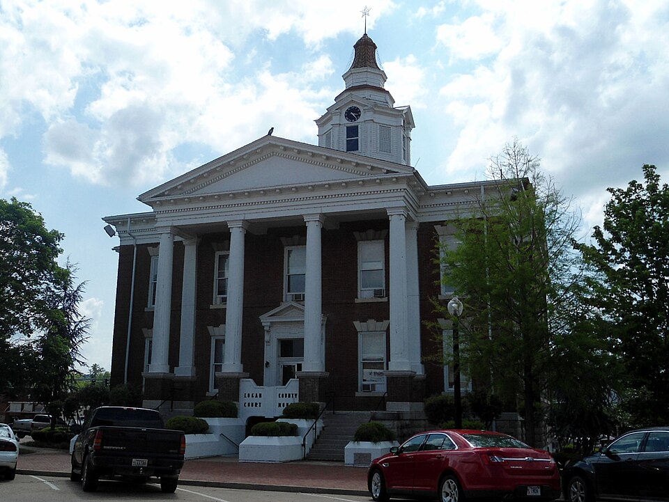 Photograph of Logan County Courthouse, Eastern District