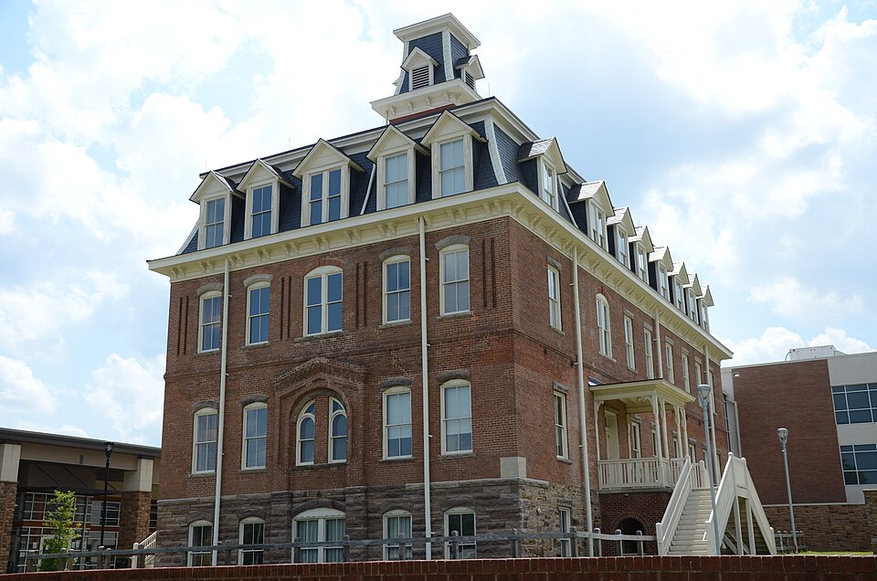 Photograph of Old Main Building, Arkansas Baptist College