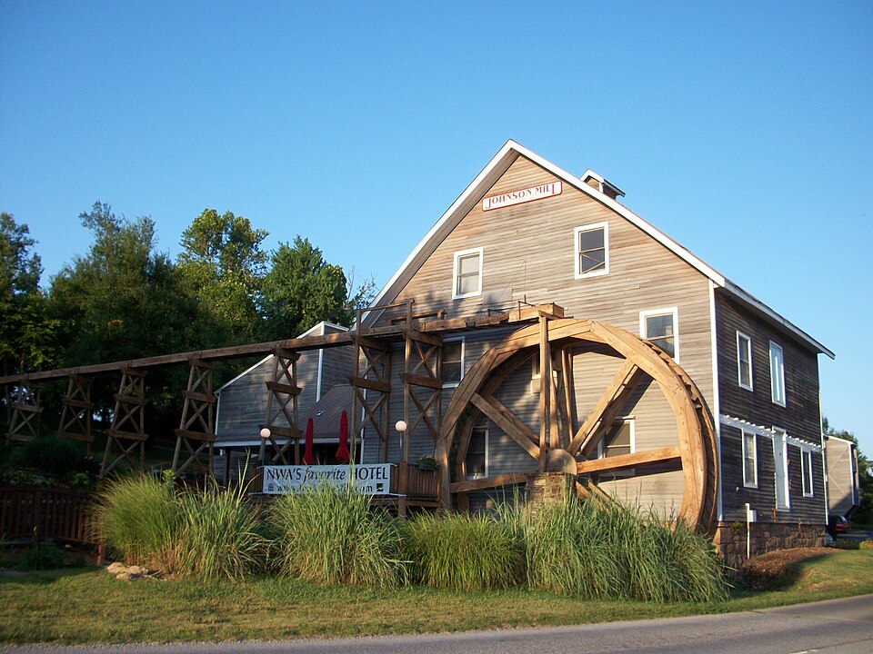 Photograph of Johnson House and Mill