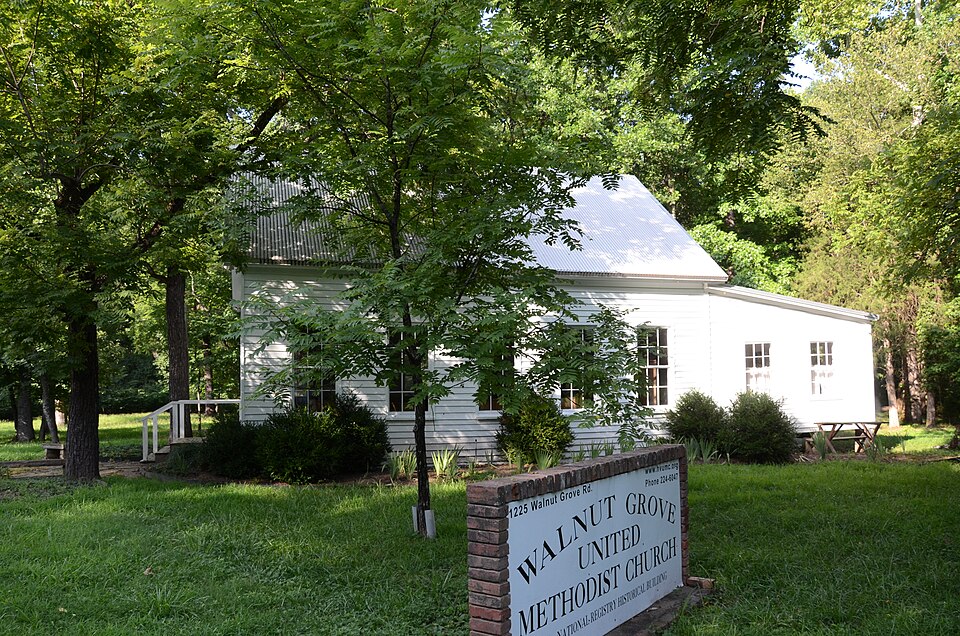Photograph of Walnut Grove Methodist Church