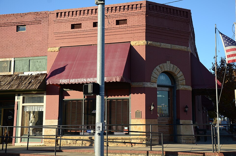 Photograph of Bank of Booneville Building