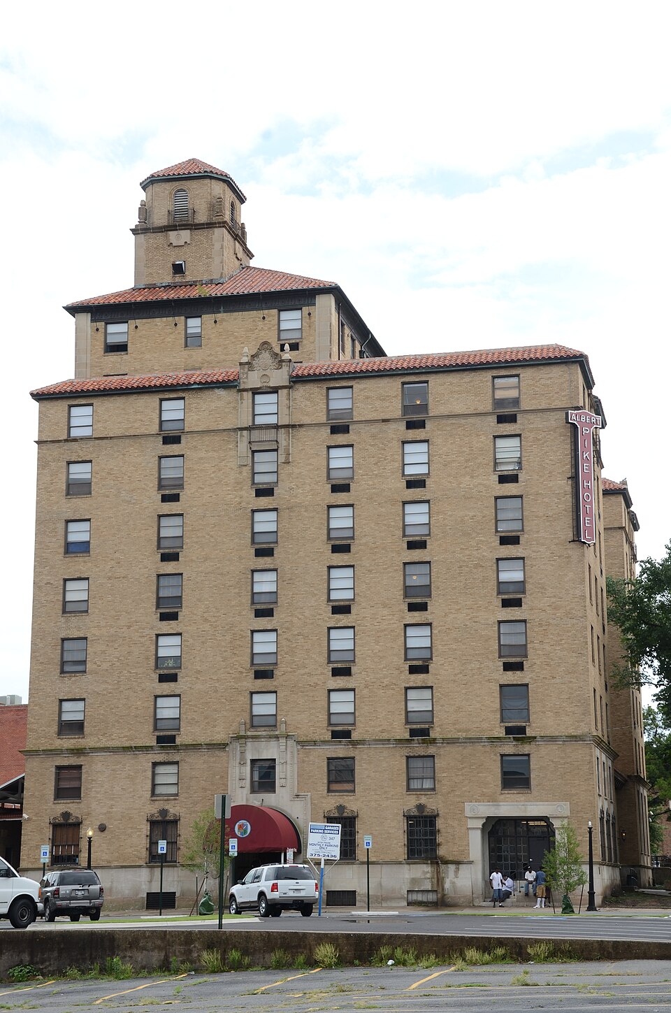 Photograph of Albert Pike Residence Hotel