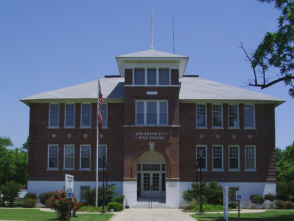 Photograph of Arkansas City High School