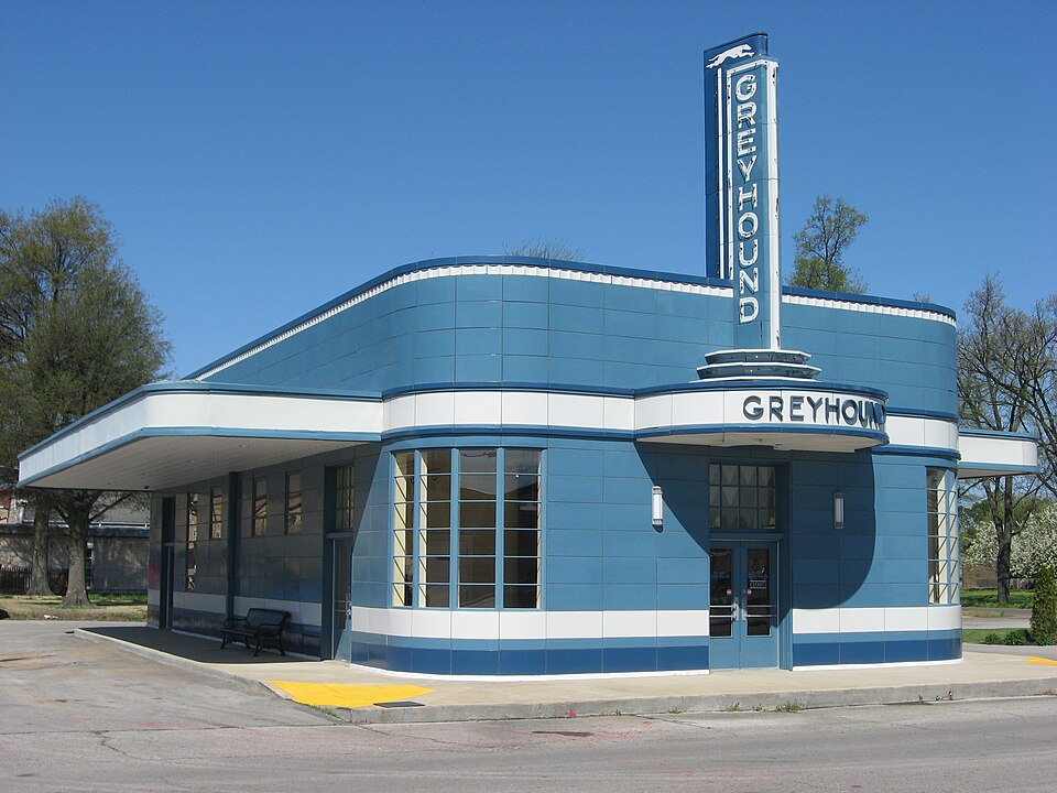 Photograph of Blytheville Greyhound Bus Station