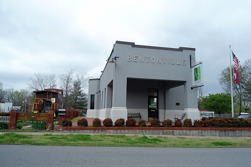 Photograph of Bentonville Train Station