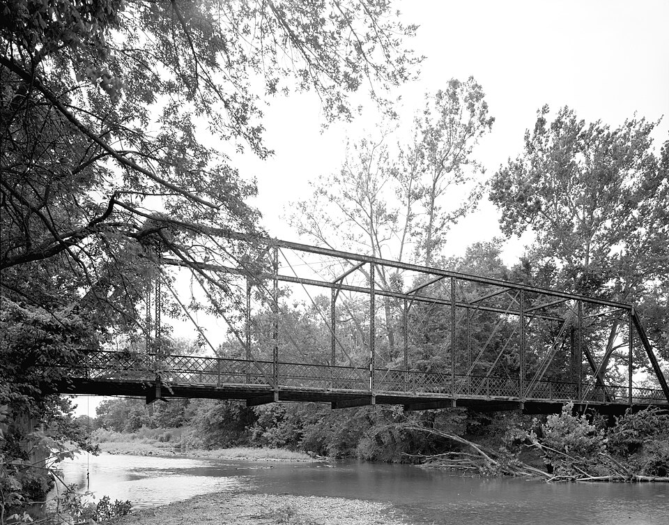 Photograph of Osage Creek Bridge