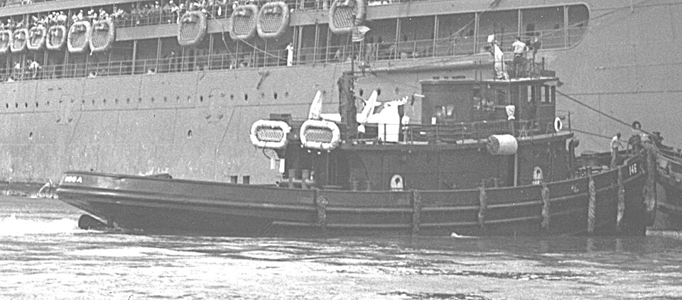 Photograph of USS Hoga