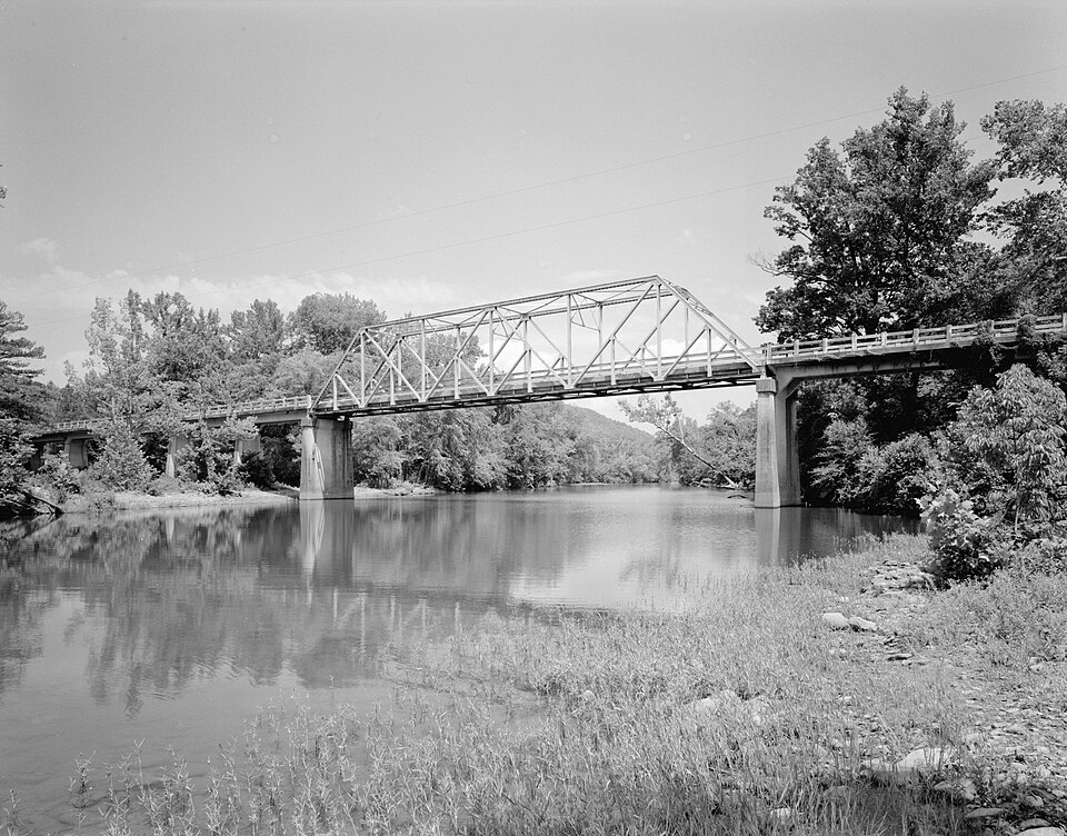 Photograph of Big Piney Creek Bridge