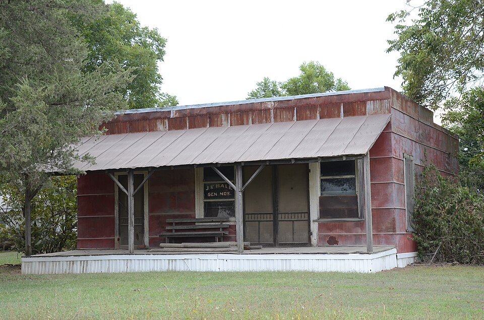 Photograph of Thomas Jefferson Hale General Merchandise Store