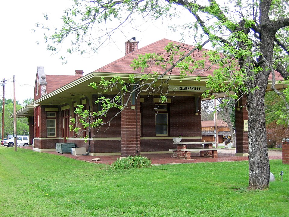 Photograph of Missouri-Pacific Depot-Clarksville