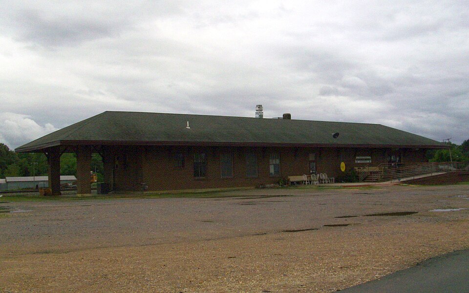 Photograph of Cotton Belt Railroad Depot-Fordyce
