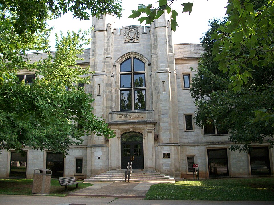 Photograph of University of Arkansas Agriculture Building