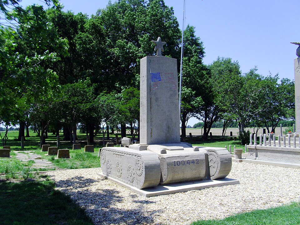 Photograph of Rohwer Relocation Center Memorial Cemetery