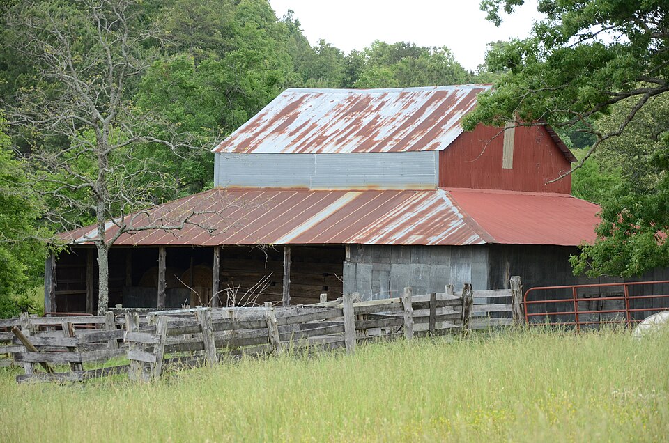 Photograph of Rector Log Barn